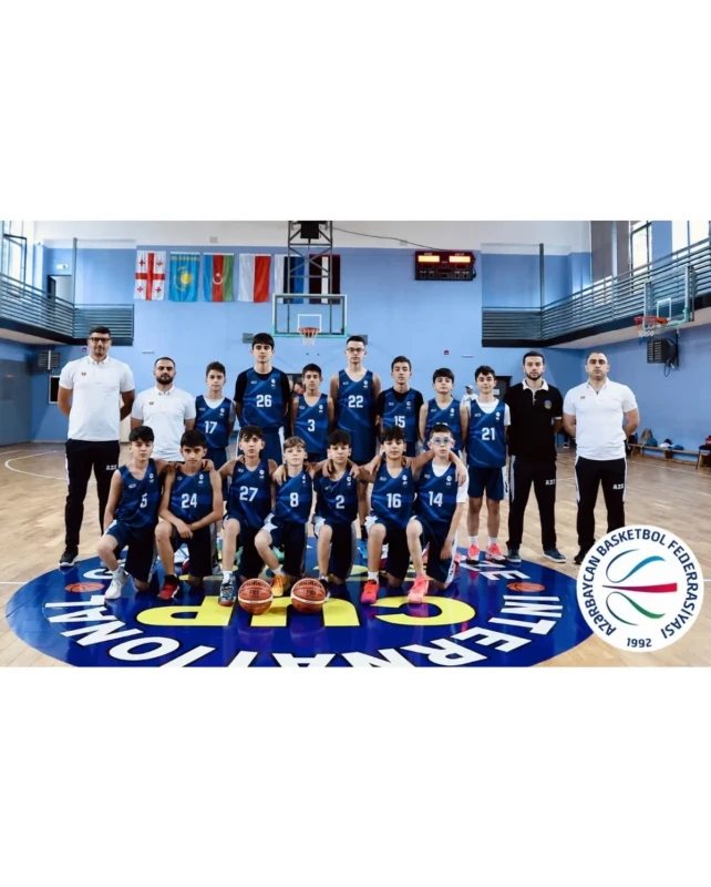 12 yaşadək basketbolçulardan ibarət millimiz Kutaisidə beynəlxalq turnirə iki qələbə ilə başlayıb