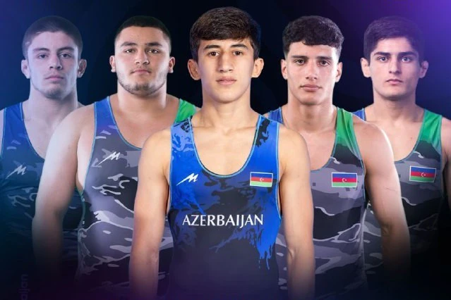 3 güləşçimiz Avropa çempionatının yarımfinalında