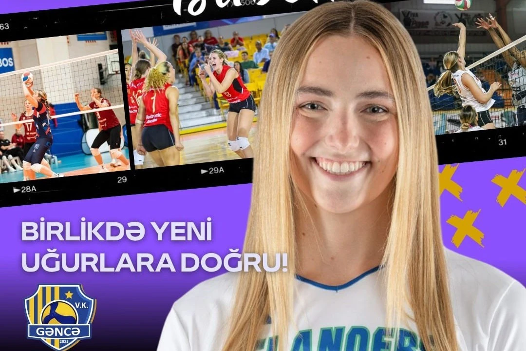 ABŞ-li voleybolçu “Gəncə”də