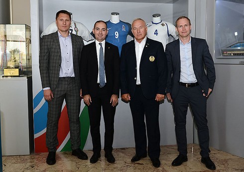 AFFA-nın baş katibi Belarus Futbol Federasiyasının prezidenti ilə görüşüb