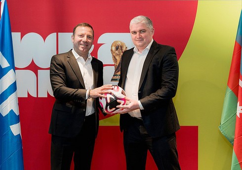 AFFA-nın baş katibi Fransada FIFA-nın azərbaycanlı rəsmisi ilə görüşüb