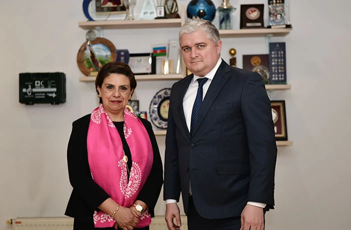 AFFA-nın baş katibi Meksikanın Azərbaycandakı səfiri ilə görüşüb