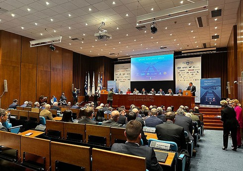 AFFA rəsmiləri Yunanıstanda beynəlxalq tədbirdə iştirak edirlər