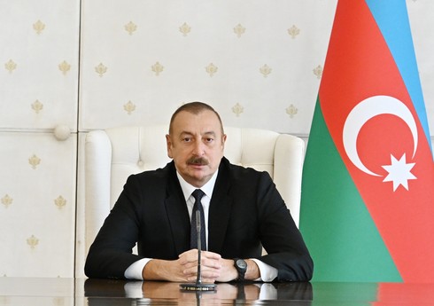 Ağdam şəhərində “İmarət” stadionunun təməli qoyulub
