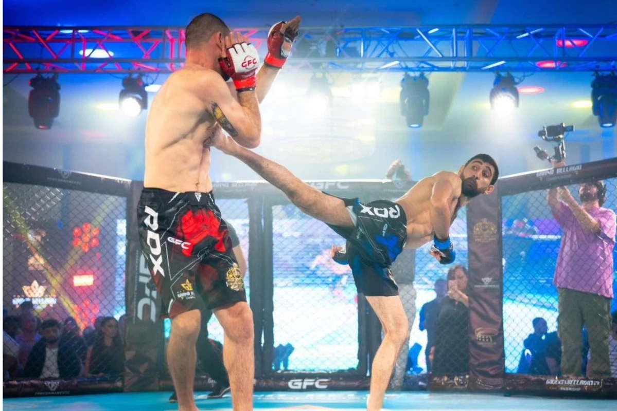 Alim Nəbiyev MMA-də növbəti qələbəsini qazanıb, rəqibini 1-ci raundda nakaut edib