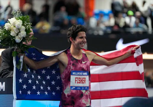 Amerikalı atlet 3000 metr məsafəyə qaçış üzrə dünya rekordu müəyyənləşdirib