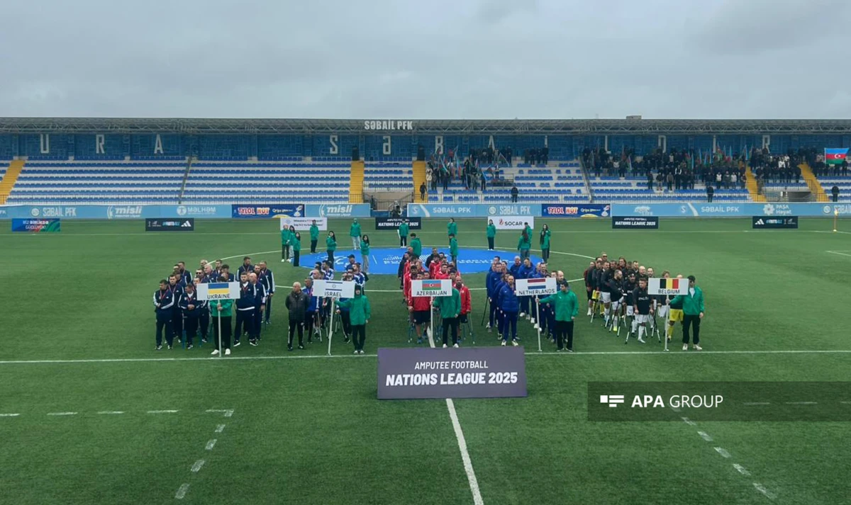 Amputant futbolu üzrə Millətlər Liqasının açılış mərasimi keçirilib