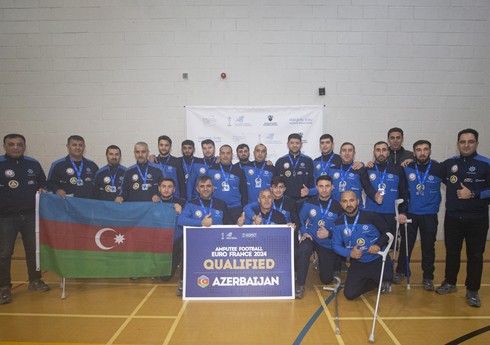 Amputasiya olunmuş şəxslərdən ibarət Azərbaycan millisi final mərhələsinə vəsiqə qazanıb
