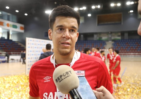 "Araz-Naxçıvan"ın futzalçısı: Oyundan əvvəl düşünürdüm ki, əsas vaxtda qalib gələcəyik