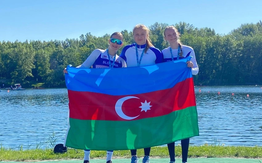 Avarçəkənlərimiz "Bratislava Reqatası”nda daha bir qızıl medal qazanıb