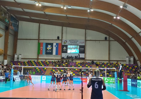 AVRO-2023: Azərbaycanın voleybol millisi ilk məğlubiyyətini alıb