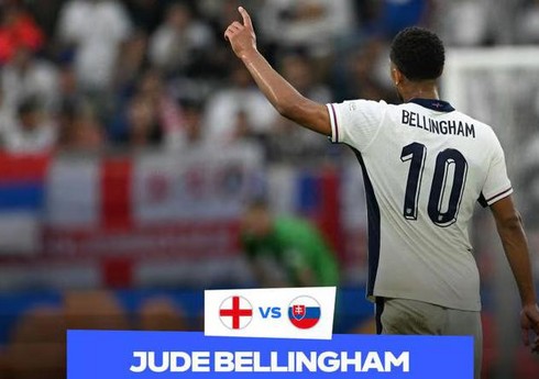 AVRO-2024: İngiltərə - Slovakiya matçının ən yaxşı futbolçusu müəyyənləşib