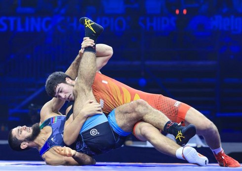 Avropa çempionatı: Azərbaycanın 3 sərbəst güləşçisi medal qazanıb, 4-ü “bürünc” uğrunda yarışacaq