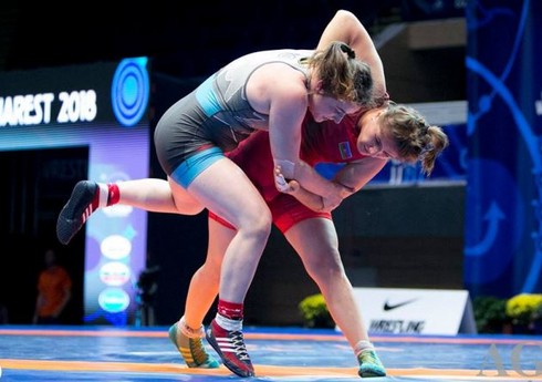 Avropa çempionatı: Azərbaycanın iki qadın güləşçisi yarımfinala yüksəlib
