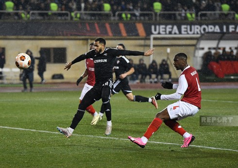 Avropa Liqası: “Qarabağ” – “Braqa” oyununda ikinci qol vurulub – YENİLƏNİB-6