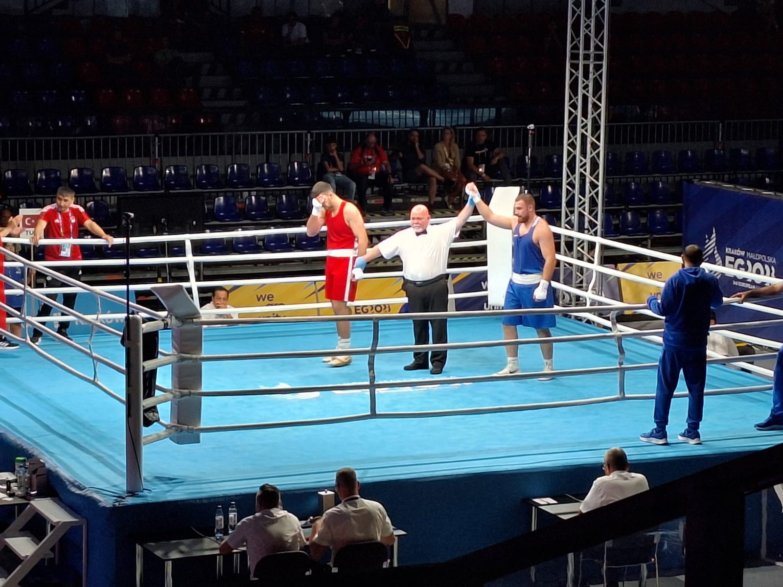 Avropa Oyunları: Azərbaycan boksçusu tam üstünlüklə qələbə qazanıb