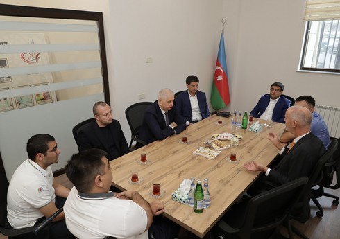 Avropa Paralimpiya Komitəsinin prezidenti Milli Paralimpiya Komitəsinin rəhbərliyi ilə görüşüb