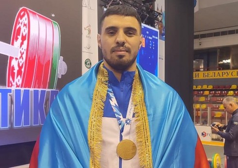 Azərbaycan ağırlıqqaldıranı II MDB Oyunlarının qalibi olub