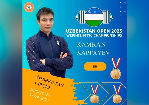 Azərbaycan ağırlıqqaldıranı “Uzbekistan Open” turnirinin qalibi olub