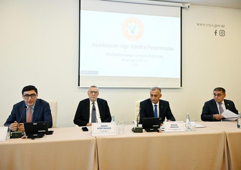 Azərbaycan Ağırlıqqaldırma Federasiyasında prezident seçkiləri keçirilib