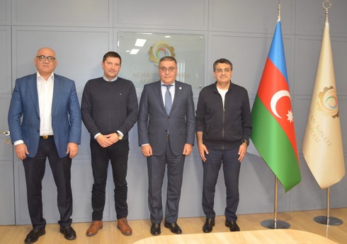 Azərbaycan Ağırlıqqaldırma Federasiyasının prezidenti Lyublyana Universitetinin professoru ilə görüşüb