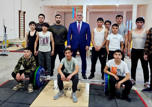 Azərbaycan Ağırlıqqaldırma Federasiyasının vitse-prezidenti qərb bölgəsinə səfər edib