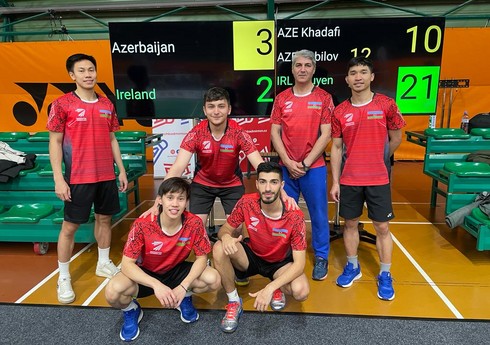 Azərbaycan badminton millisi Avropa çempionatının pley-offuna yüksəlib
