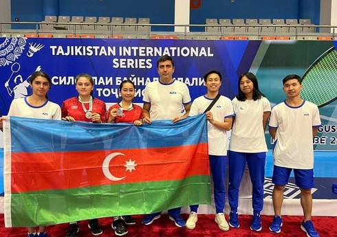 Azərbaycan badmintonçuları beynəlxalq turnirdə 3 medal qazanıblar