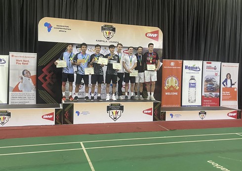 Azərbaycan badmintonçuları beynəlxalq turnirdə gümüş medal qazanıblar