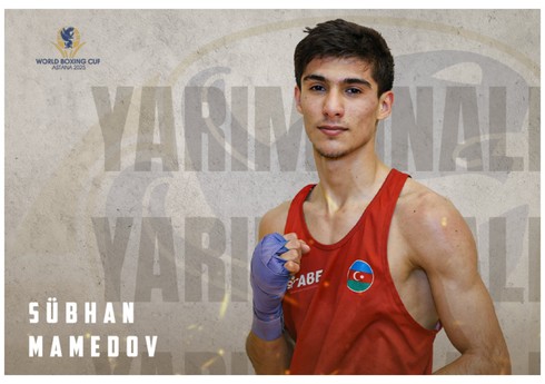 Azərbaycan boksçusu Dünya Kubokunda yarımfinala vəsiqə qazanıb