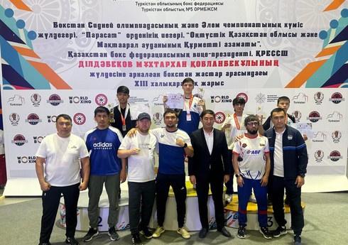 Azərbaycan boksçusu Qazaxıstanda bürünc medal qazanıb