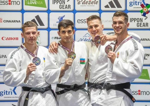 Azərbaycan cüdoçuları Avropa Kubokunda birinci yeri tutublar