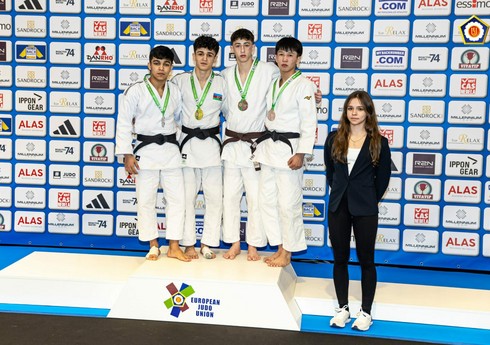 Azərbaycan cüdoçuları Avropa Kubokunun ilk günündə 6 medal qazanıblar
