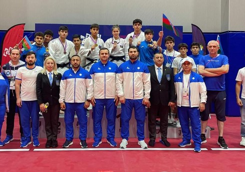 Azərbaycan cüdoçuları Gimnaziadanı birinci yerdə başa vurublar