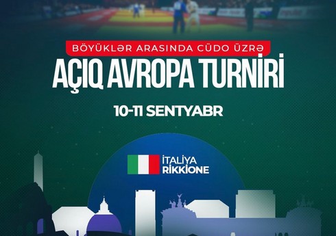 Azərbaycan cüdoçuları İtaliyada cüdo üzrə Açıq Avropa turnirində iştirak edəcək