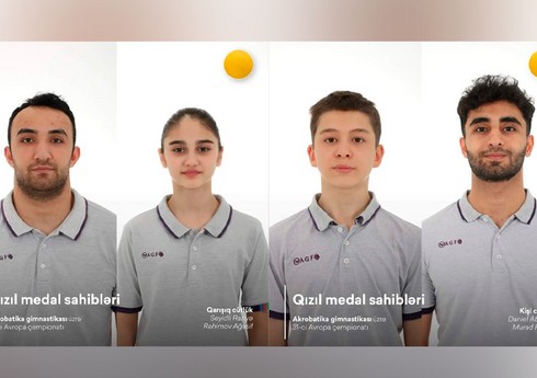 Azərbaycan gimnastları Avropa çempionatında qızıl medallar qazanıblar