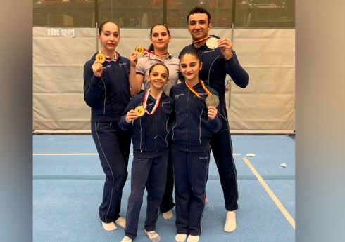 Azərbaycan gimnastları Dünya Kubokunda gümüş medal qazanıblar