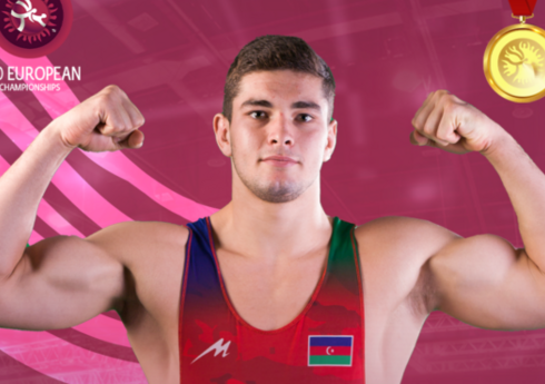 Azərbaycan güləşçiləri Avropa çempionatında 1 qızıl və gümüş medal qazanıb