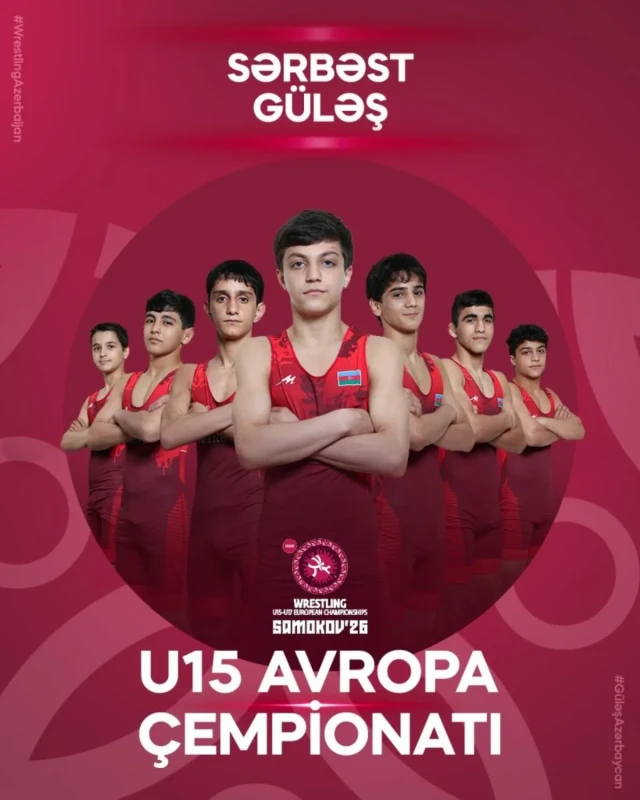 Azərbaycan güləşçiləri Avropa çempionatında 6 medal qazanıblar