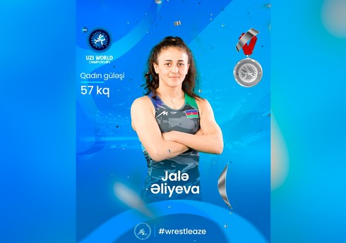 Azərbaycan güləşçisi dünya ikincisi olub