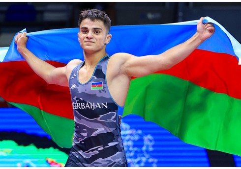 Azərbaycan güləşçisi: "Erməni rəqibimə qalib gələrək, bayrağımızı yüksəklərə qaldırdığım üçün fəxr edirəm"