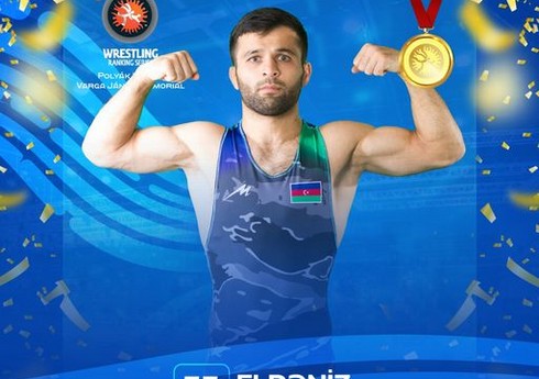 Azərbaycan güləşçisi Macarıstanda reytinq turnirində çempion olub