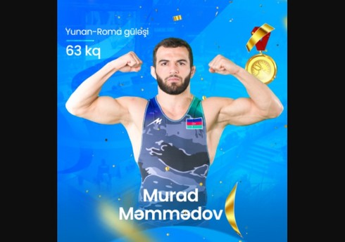 Azərbaycan güləşçisi reytinq turnirində qızıl medal qazanıb