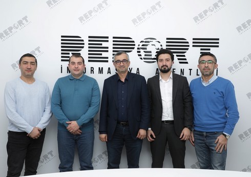 Azərbaycan İdman Jurnalistləri İctimai Birliyi ilə "Report" İnformasiya Agentliyi arasında görüş keçirilib