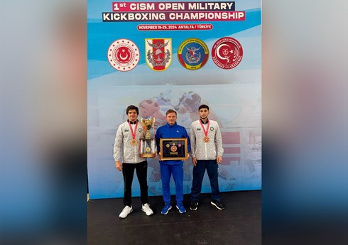 Azərbaycan idmançıları Türkiyədə iki qızıl medal qazanıblar
