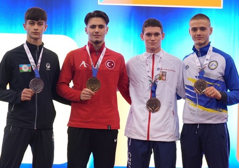 Azərbaycan karateçiləri Polşada keçirilən Avropa çempionatında 3 medal qazanıb