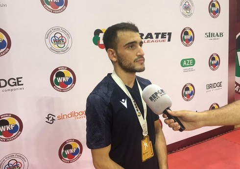 Azərbaycan karateçisi: "Bakıdakı yarışda qalib gəlməklə özümü sübut etdim"