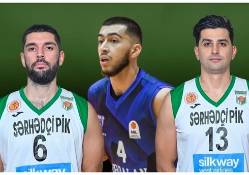 Azərbaycan klubu üç basketbolçusu ilə müqaviləyə xitam verib