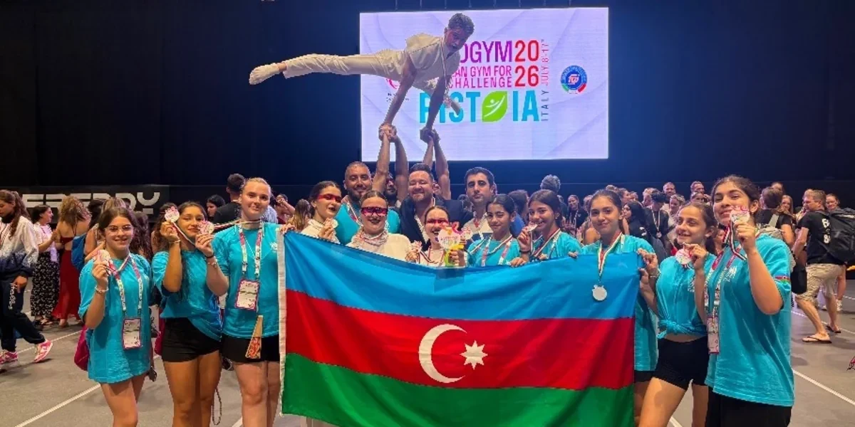 Azərbaycan komandası "European Gym for Life Challenge" festivalında birinci olub