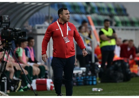 Azərbaycan millisinin baş məşqçisi: Futbolçular sonadək istəkli oldular və rəqibdən qorxmadılar